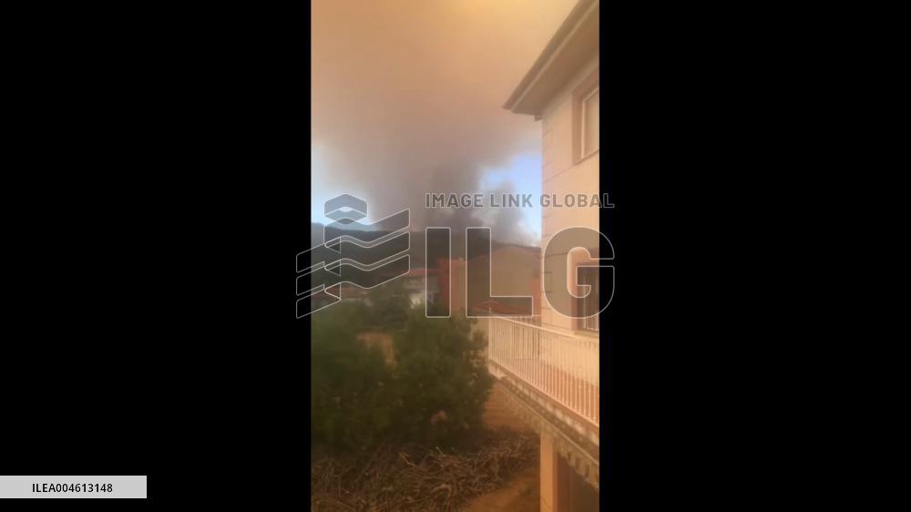 Spain: Forest Fire in Extremadura Burns 2,500 Hectares, 6 Villages Evacuated