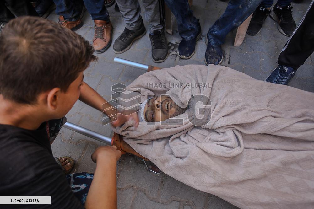 Funeral Held For Palestinian Man Killed By Israeli Sniper In Northern Gaza