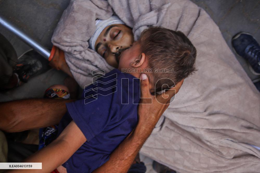 Funeral Held For Palestinian Man Killed By Israeli Sniper In Northern Gaza