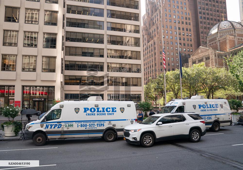 Park Avenue Skyscraper Shooting - NYC