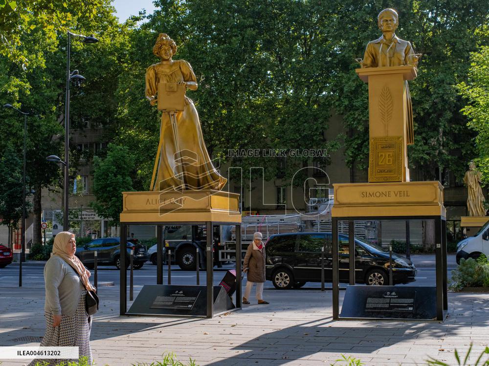 Illustrious Women of the Olympic Games 2024 bd de La Chapelle - Paris