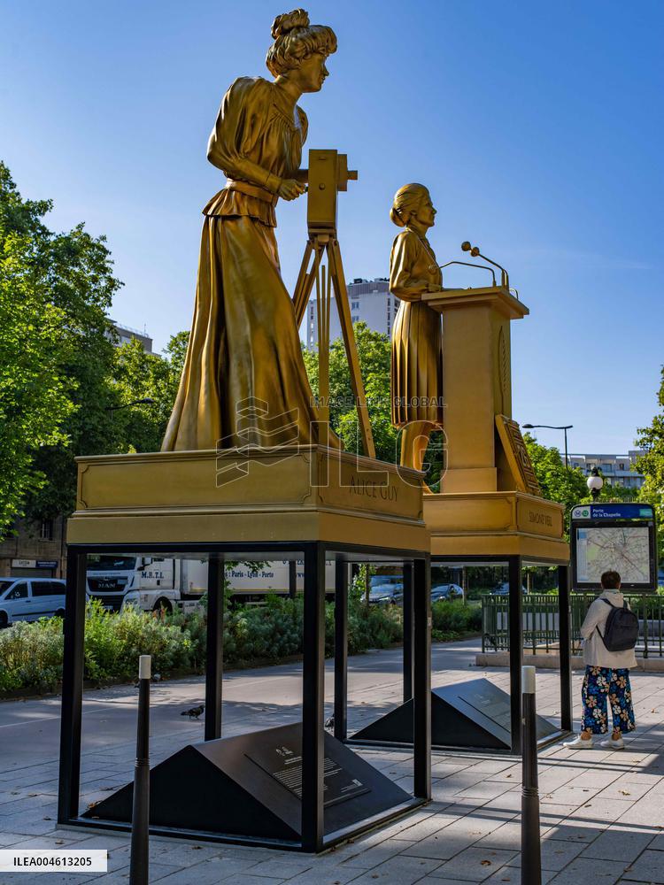 Illustrious Women of the Olympic Games 2024 bd de La Chapelle - Paris