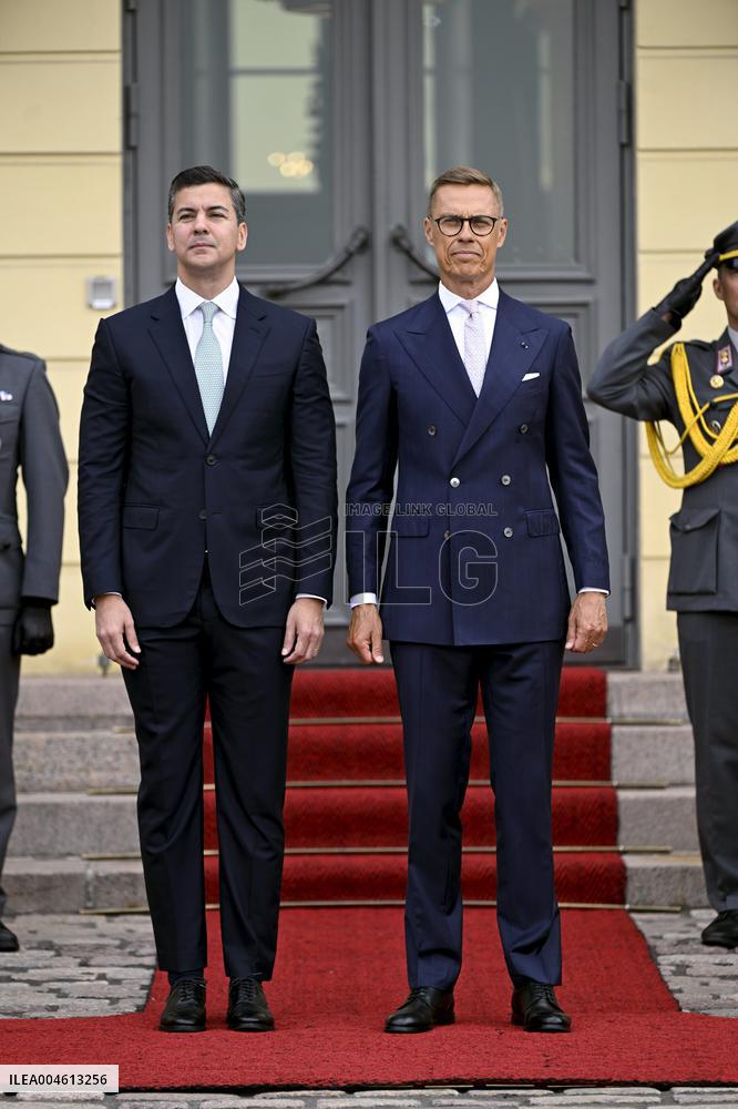 Paraguay President Santiago Pena visits Finland