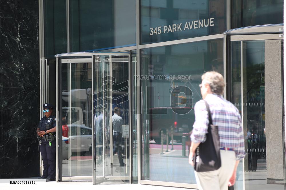 Aftermath of Park Avenue Shooting - NYC