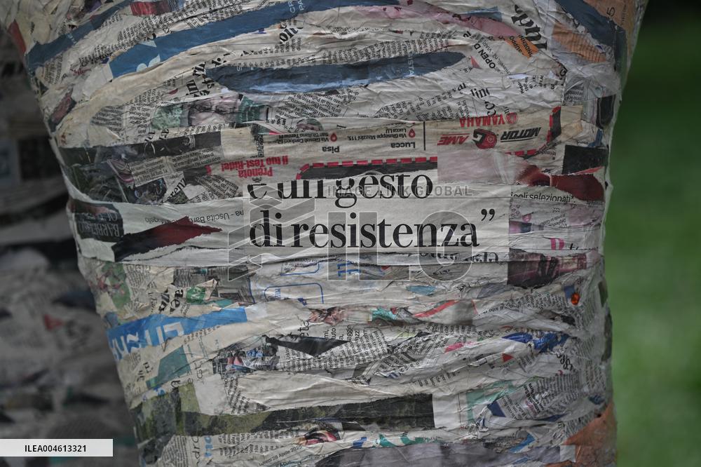 Triennale Milano - The Namibian Elephant Sculpture - Italy