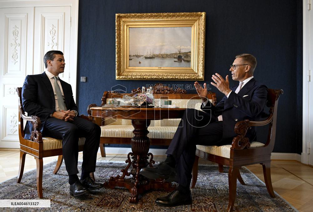 Paraguay President Santiago Pena visits Finland