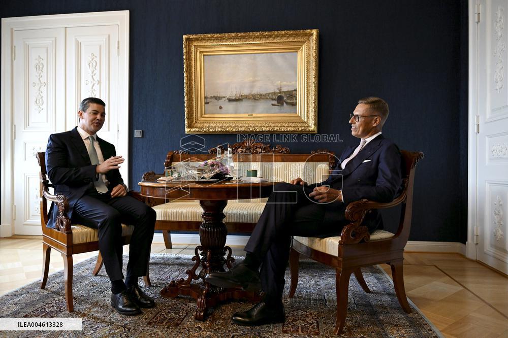 Paraguay President Santiago Pena visits Finland