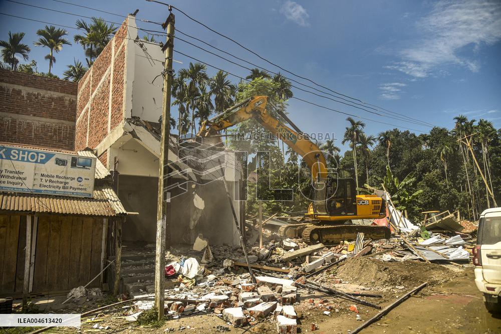 Assam Eviction Drive Targets Illegal Infiltration - India