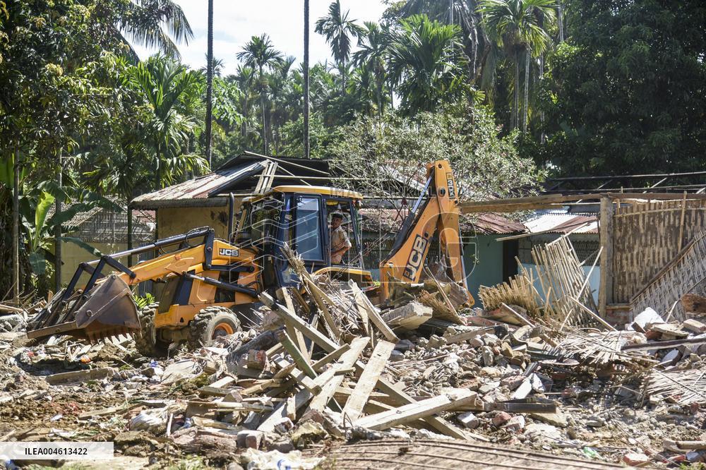 Assam Eviction Drive Targets Illegal Infiltration - India