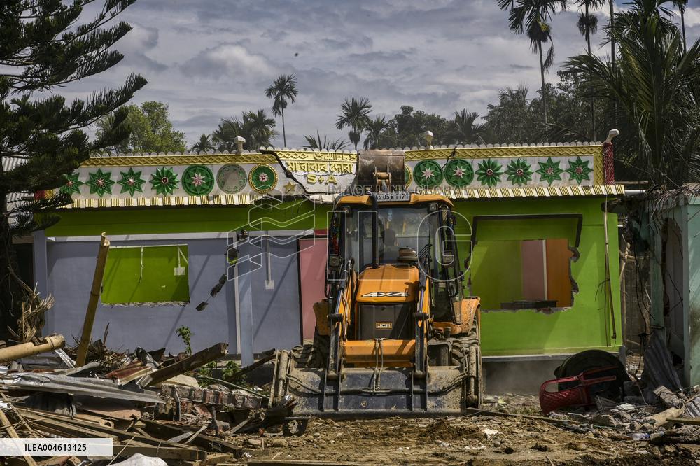 Assam Eviction Drive Targets Illegal Infiltration - India