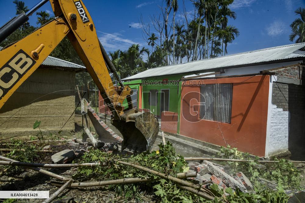 Assam Eviction Drive Targets Illegal Infiltration - India