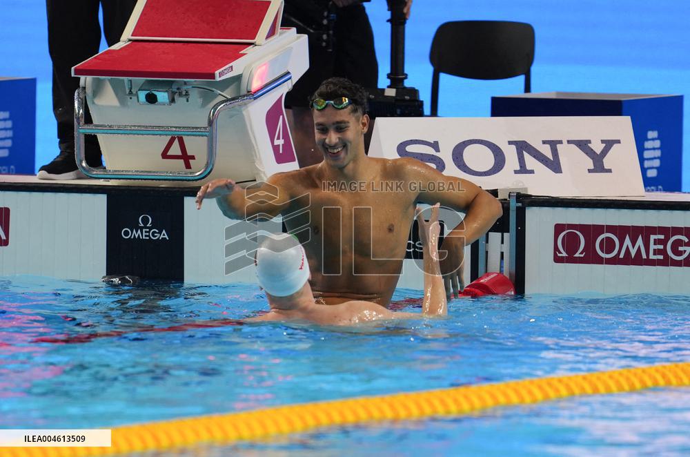 Tunisian Ahmed Jaouadi won 800 m freestyle World Championships - Singapore