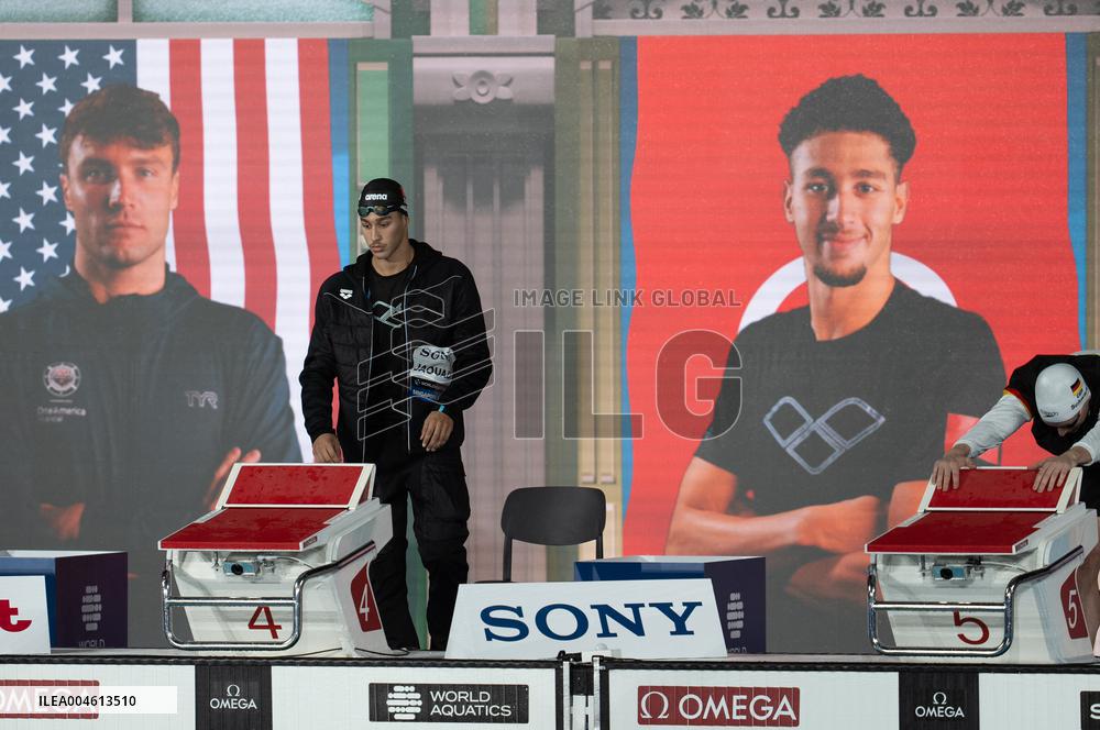 Tunisian Ahmed Jaouadi won 800 m freestyle World Championships - Singapore