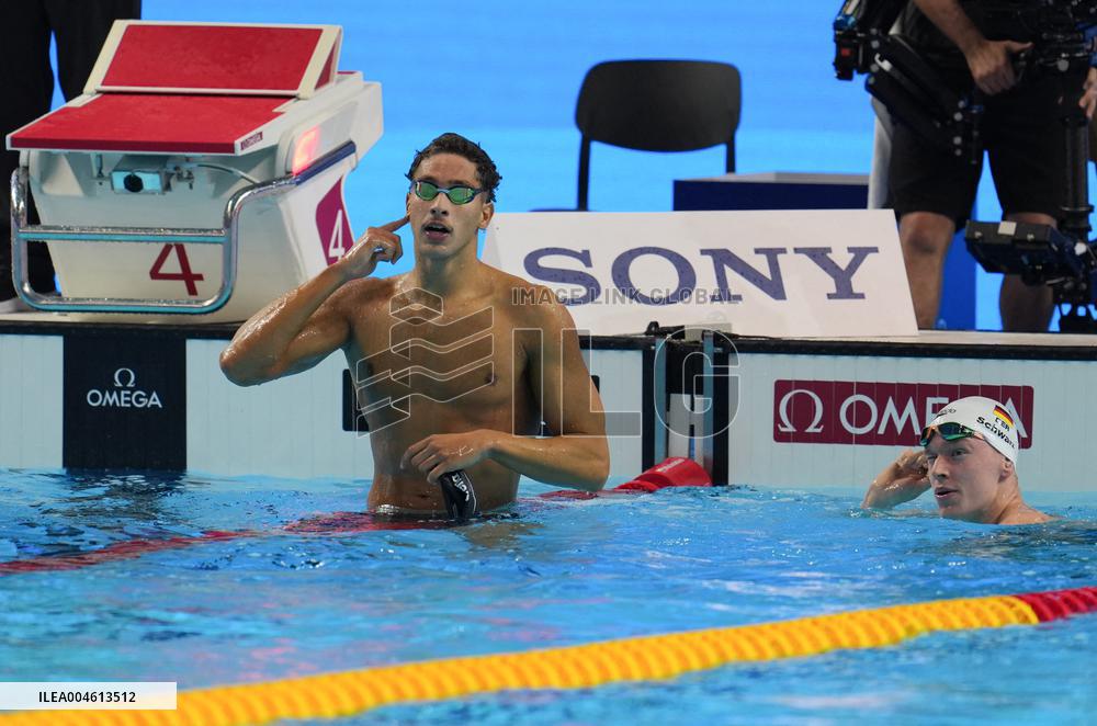 Tunisian Ahmed Jaouadi won 800 m freestyle World Championships - Singapore