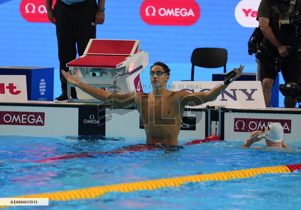 Tunisian Ahmed Jaouadi won 800 m freestyle World Championships - Singapore