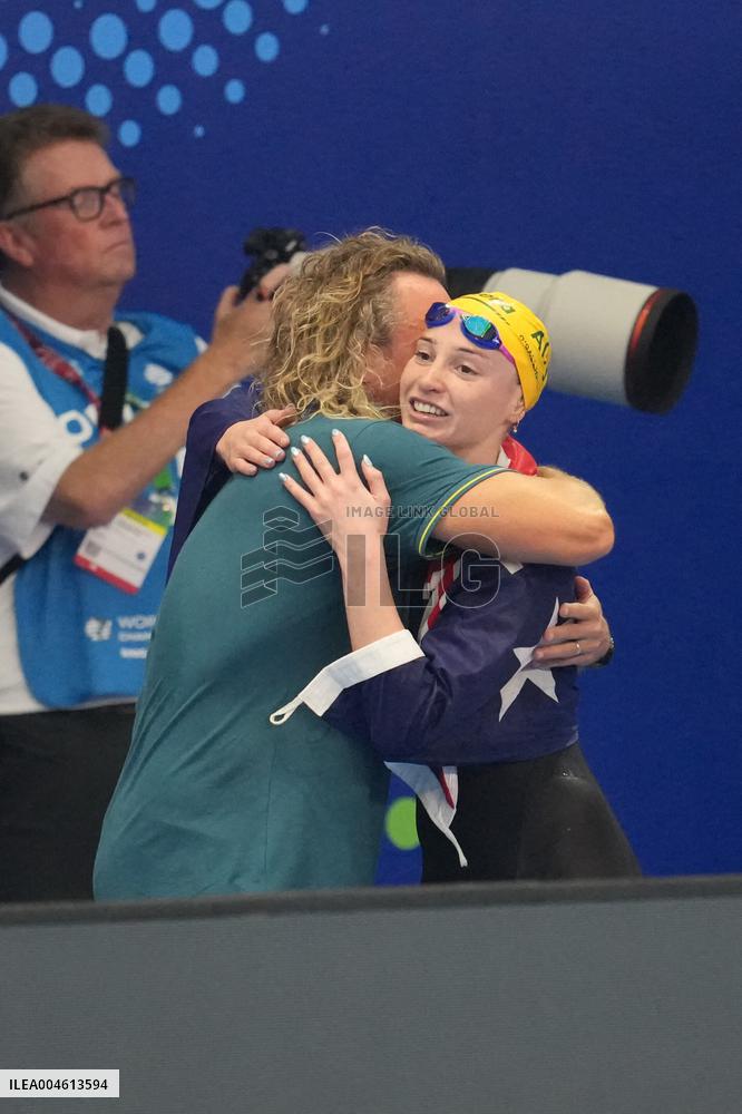 Mollie O'Callaghan At World Aquatics Championships - Singapore