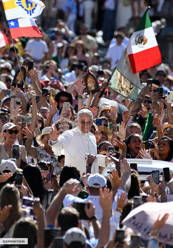 Pope Leo XIV At General Audience - Vatican