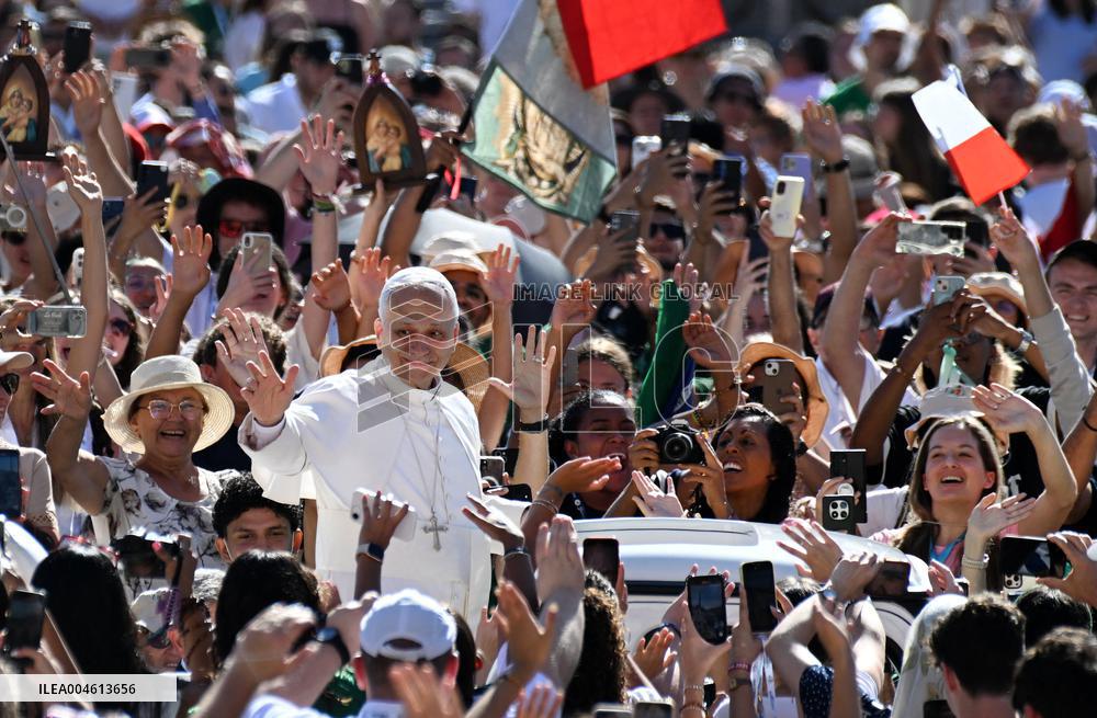 Pope Leo XIV At General Audience - Vatican
