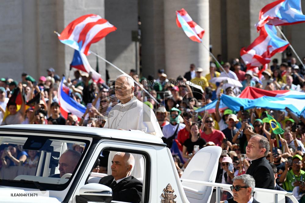Pope Leo XIV At General Audience - Vatican