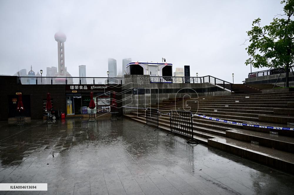 Typhoon Co-may Hit Shanghai