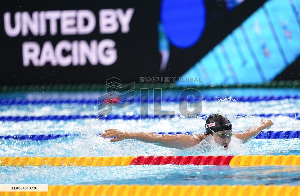 Yu Zidi At World Aquatics Championships - Singapore