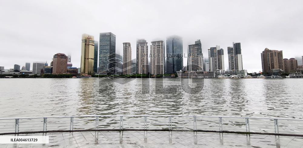 Typhoon Co-may Hit Shanghai