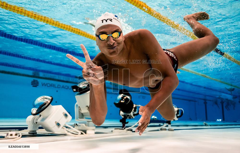 Yohann Ndoye-Brouard At World Aquatics Championships - Singapore