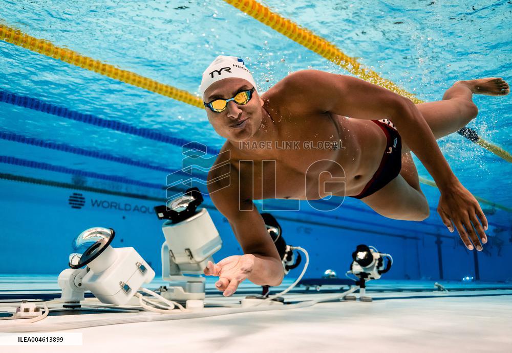 Yohann Ndoye-Brouard At World Aquatics Championships - Singapore
