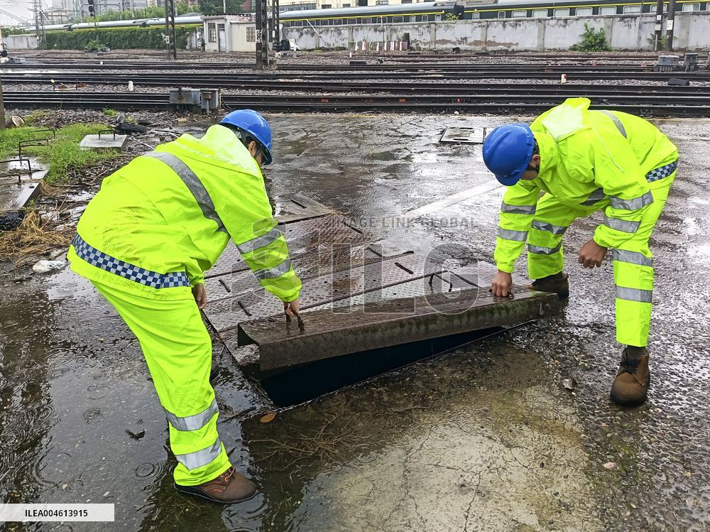 Typhoon Co-May Makes Landfall in Eastern China