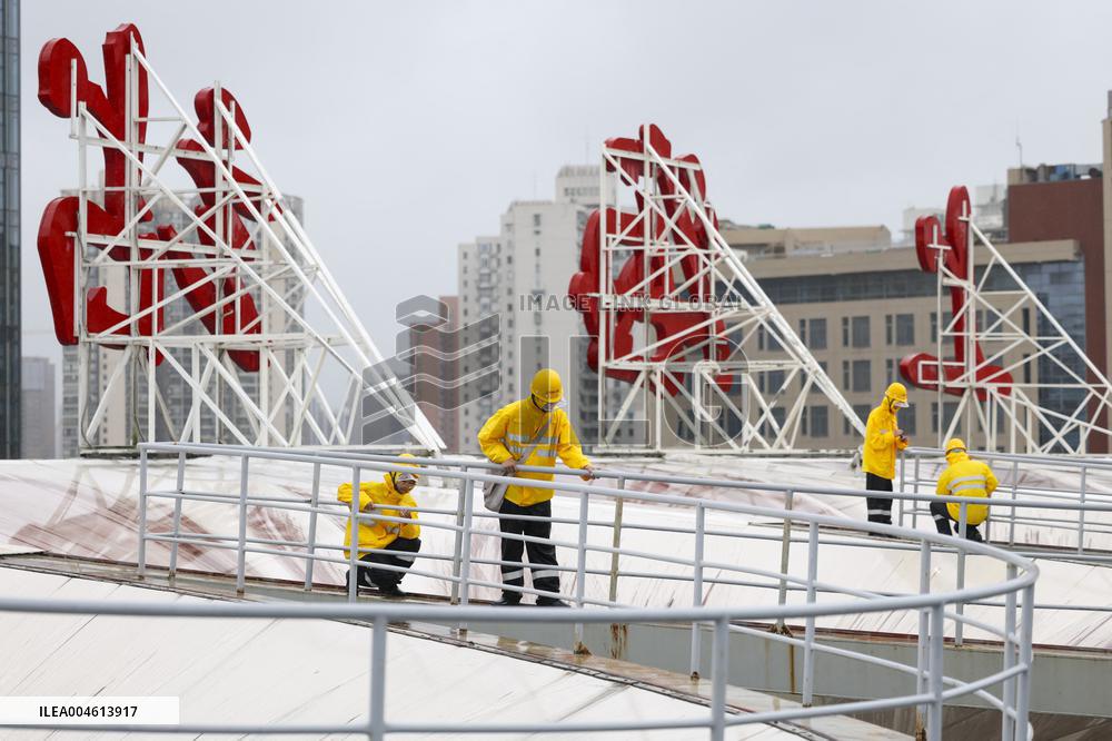 Typhoon Co-May Makes Landfall in Eastern China