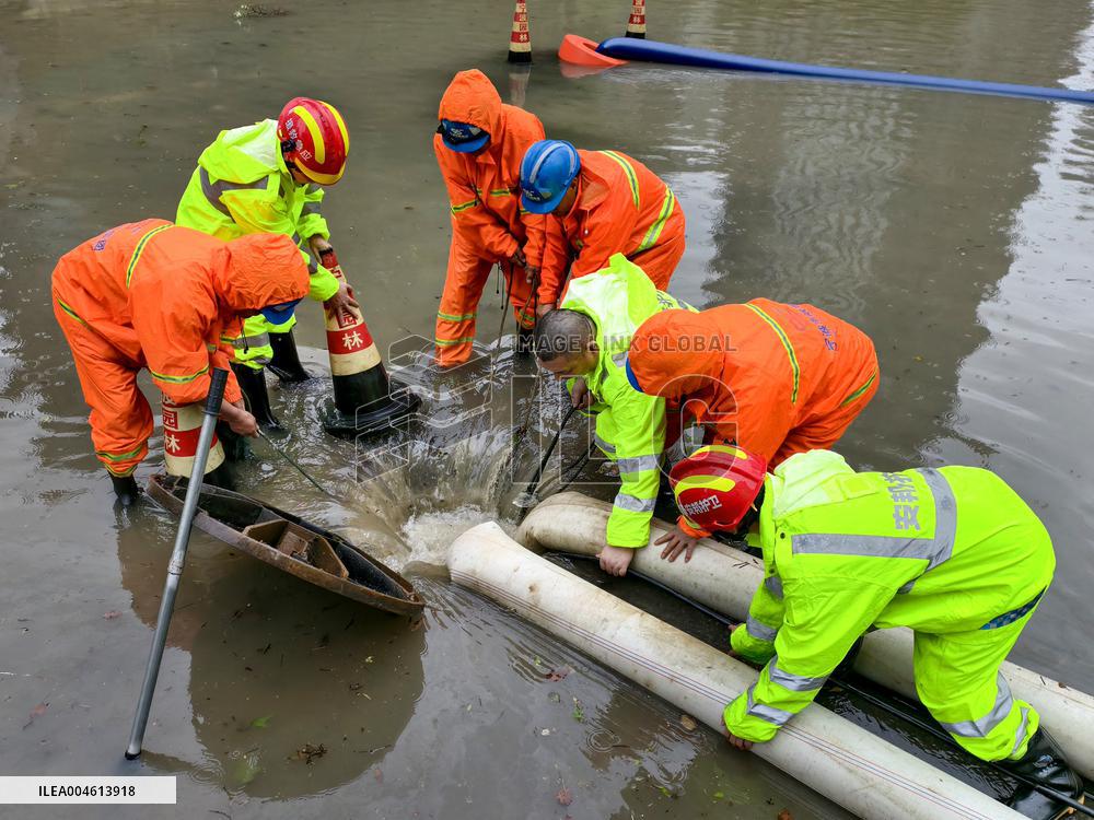 Typhoon Co-May Makes Landfall in Eastern China
