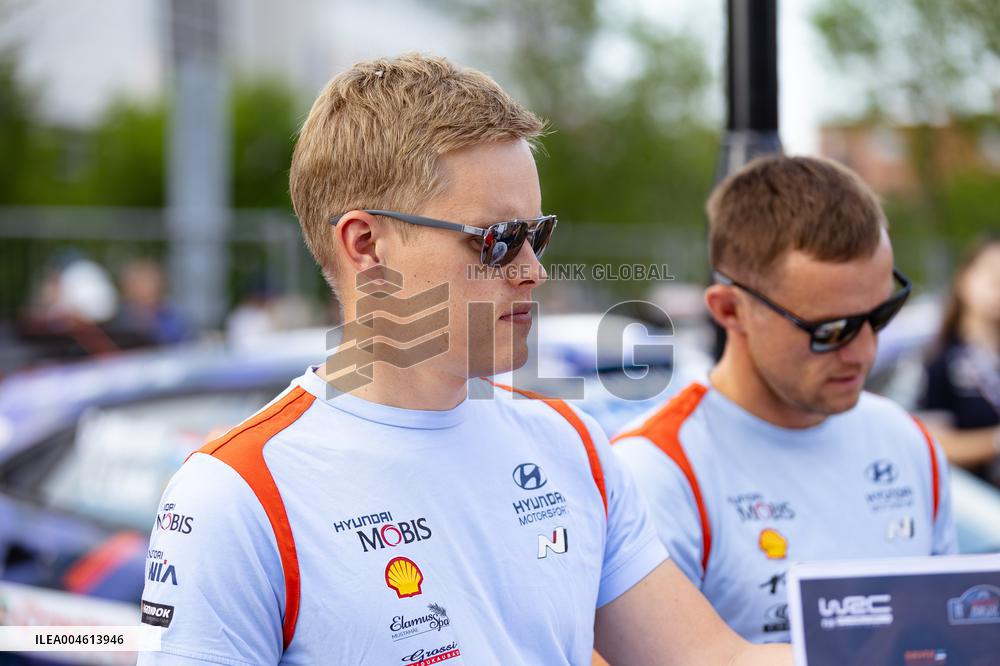 Rally Finland in Jyväskylä