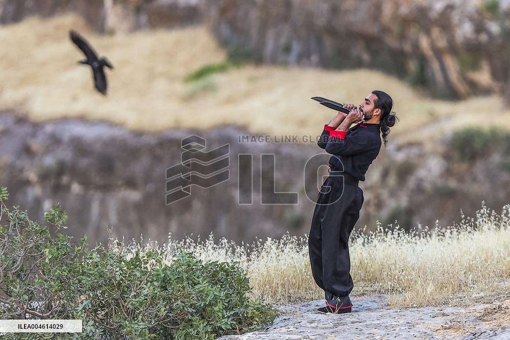 Kung Fu Master Trains Youth In Soran - Iraq