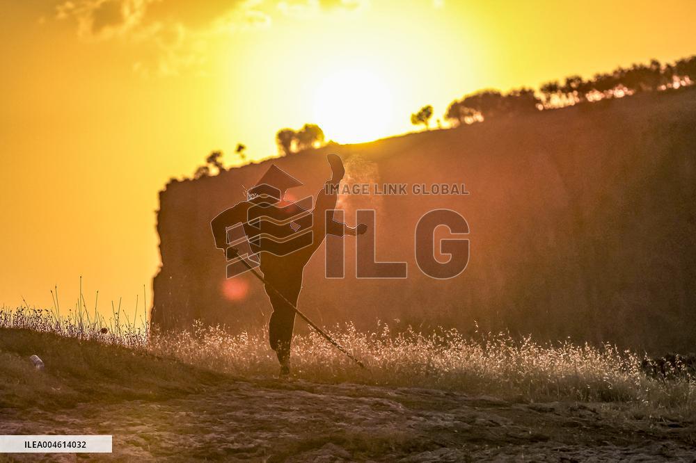 Kung Fu Master Trains Youth In Soran - Iraq