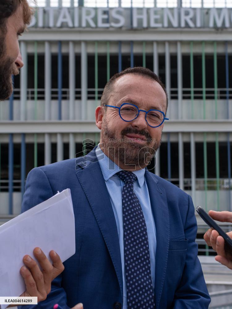 Health and Transport Ministers Visit the SAMU 94 Heliport - Creteil