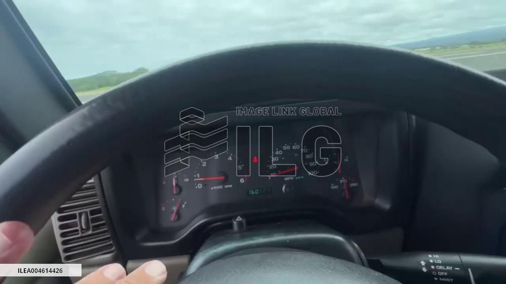 US: Evacuees Use Hilo Airport Grounds Amid Hawaii Tsunami Warning