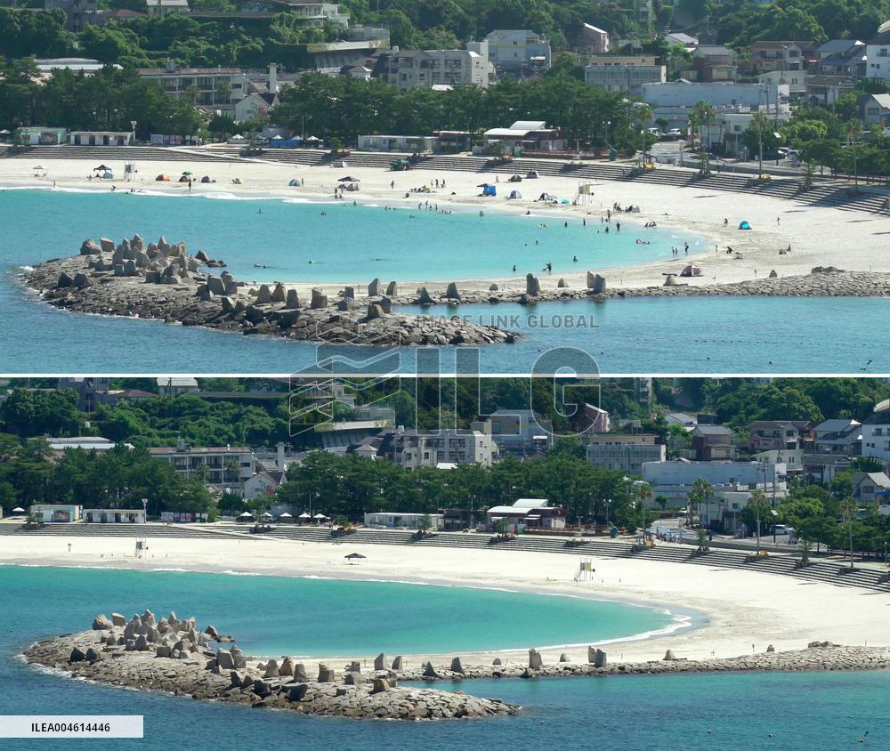 Tsunami warning issued in Japan