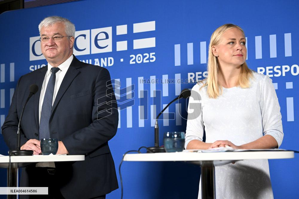 Helsinki+50 Conference - OSCE - Helsinki, Finland