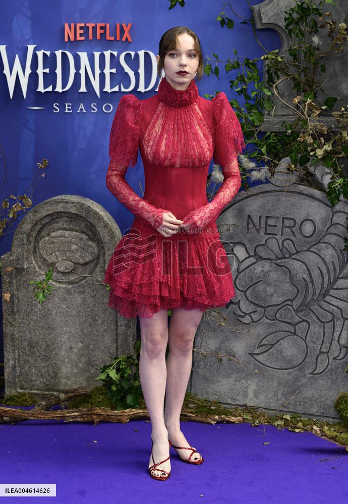 Wednesday Series 2 Premiere - London