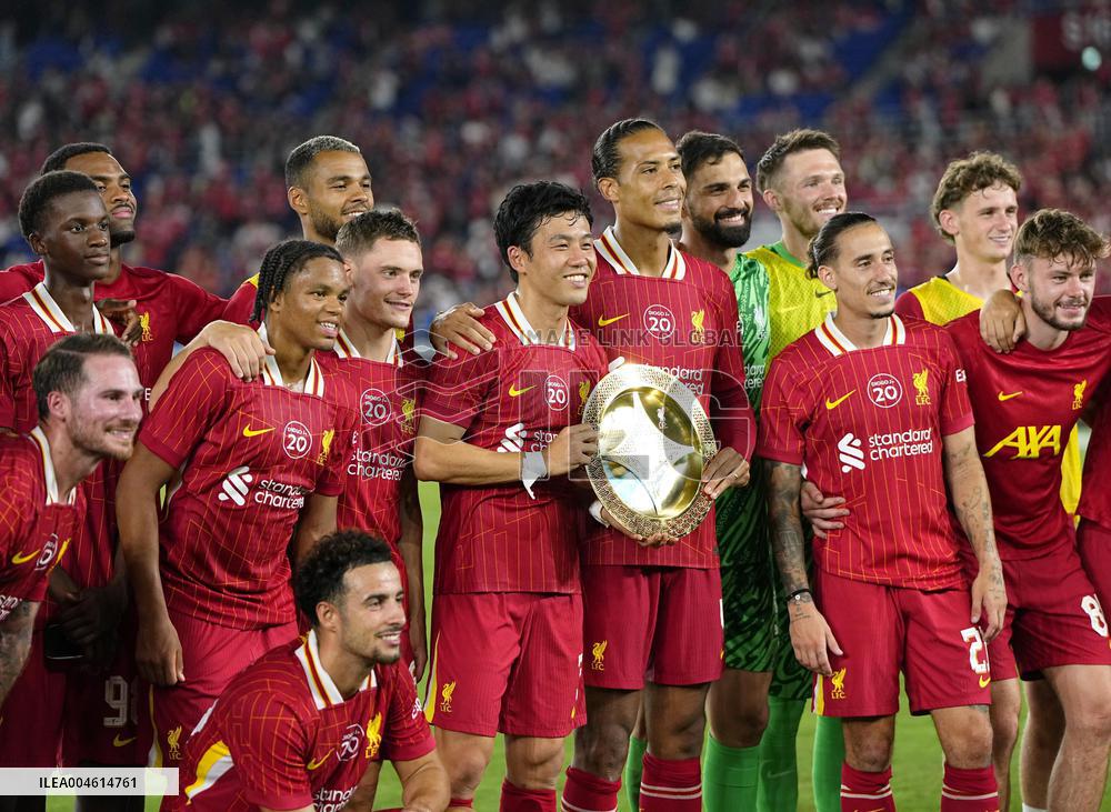 Football: Yokohama F. Marinos vs. Liverpool