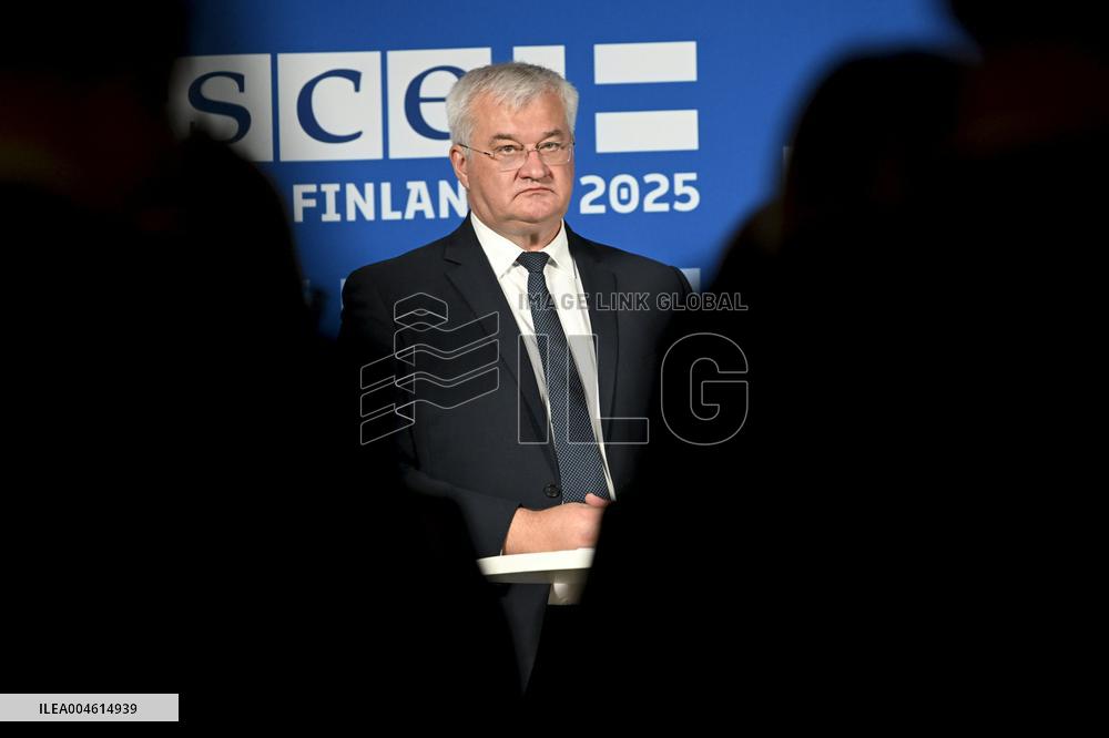 Helsinki+50 Conference - OSCE - Helsinki, Finland