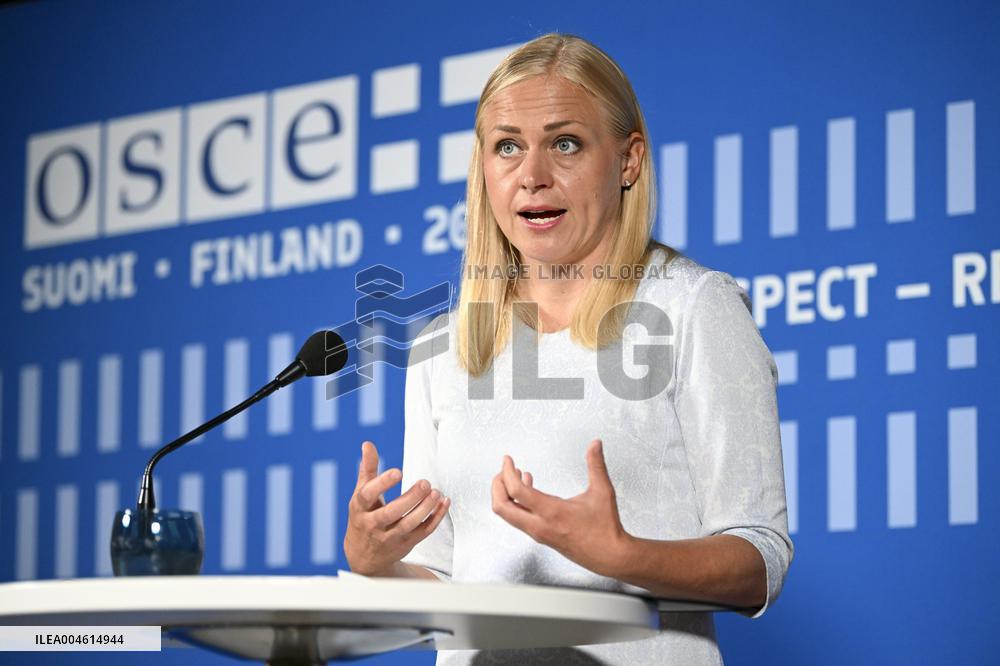 Helsinki+50 Conference - OSCE - Helsinki, Finland