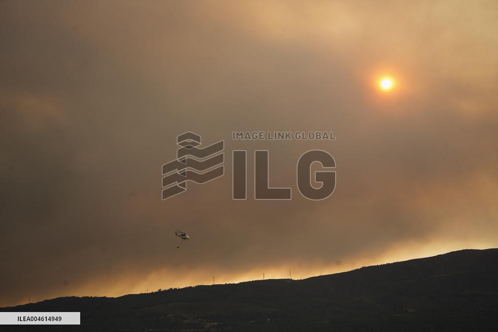 A Caniza Fire Burns 100 Hectares - Spain