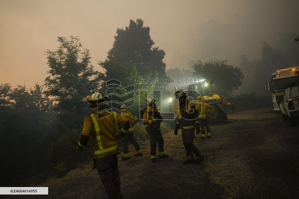 A Caniza Fire Burns 100 Hectares - Spain