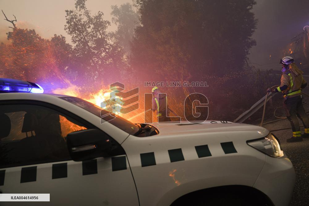 A Caniza Fire Burns 100 Hectares - Spain