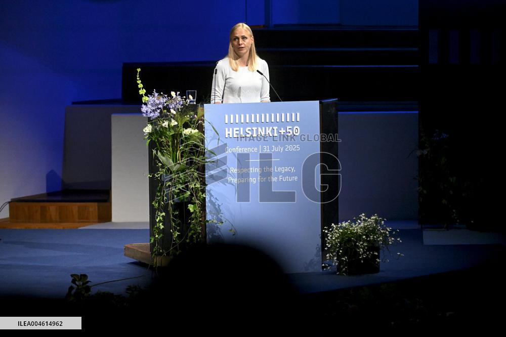 Helsinki+50 Conference - OSCE - Helsinki, Finland