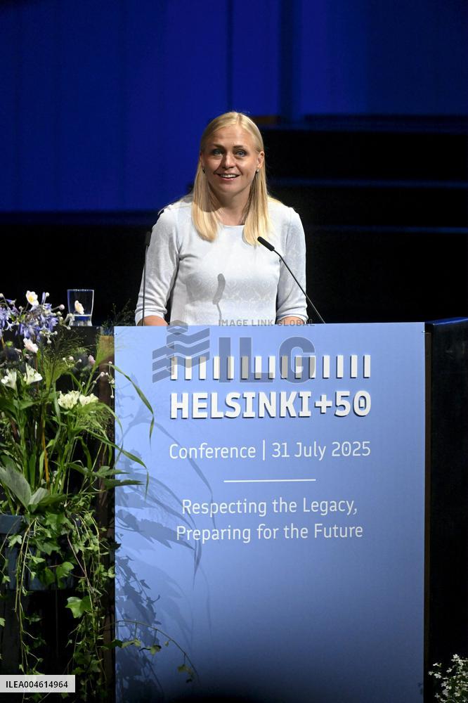 Helsinki+50 Conference - OSCE - Helsinki, Finland