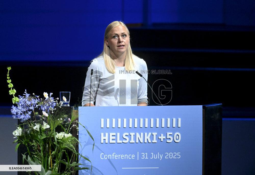 Helsinki+50 Conference - OSCE - Helsinki, Finland