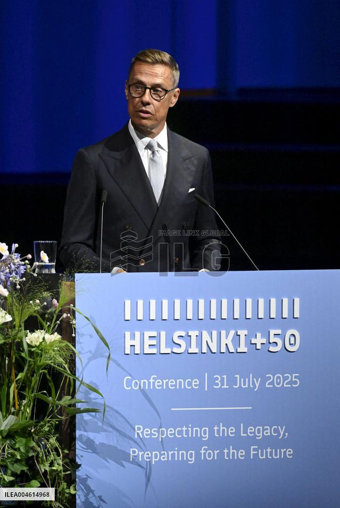 Helsinki+50 Conference - OSCE - Helsinki, Finland