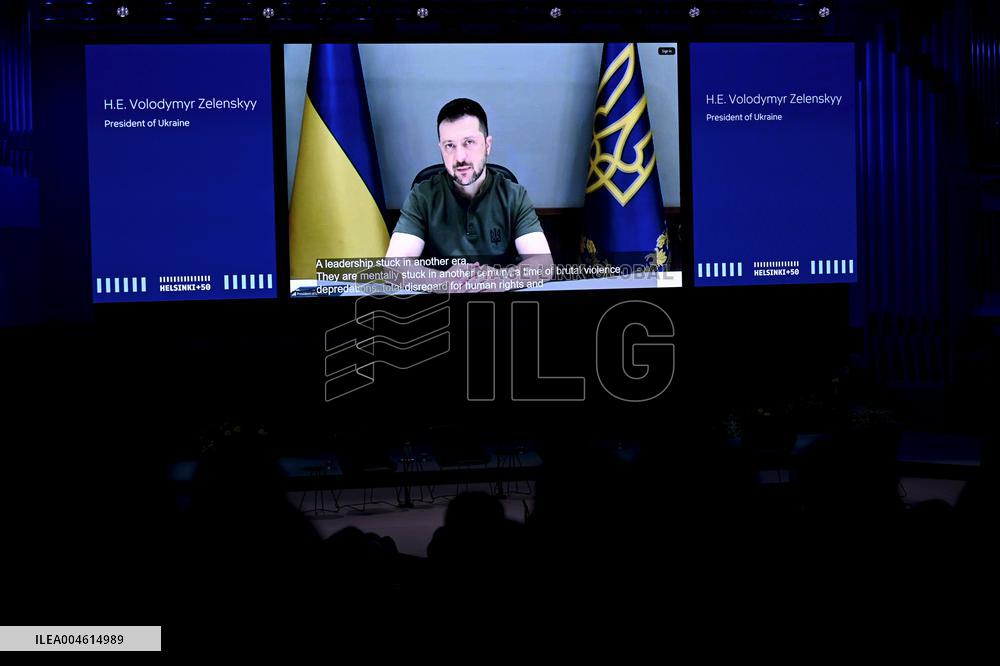 Helsinki+50 Conference - OSCE - Helsinki, Finland